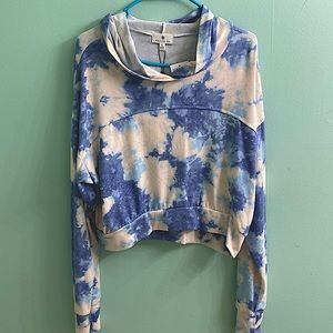 Tie dye hoodie shirt ,XL, From Nordstrom, Brand by Socialite